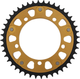 SUPERSPROX Stealth Rear Sprocket - 44 Tooth - Gold - Suzuki/Triumph RST-1800-44-GLD