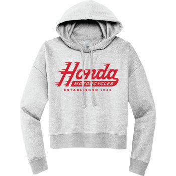 HONDA APPAREL Women's Honda Hoodie - Light Heather Gray - 2XL NP23S-L2295-2X