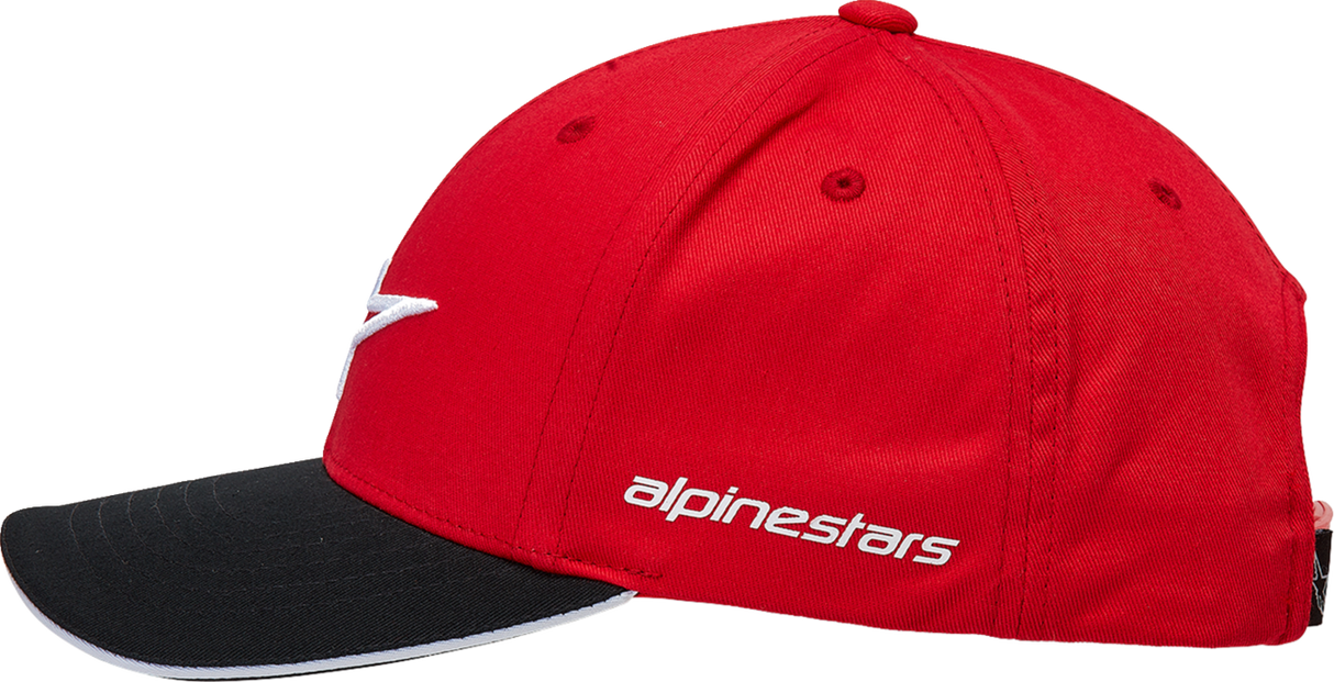 ALPINESTARS Rostrum Hat - Red/Black - One Size 1232810003010OS