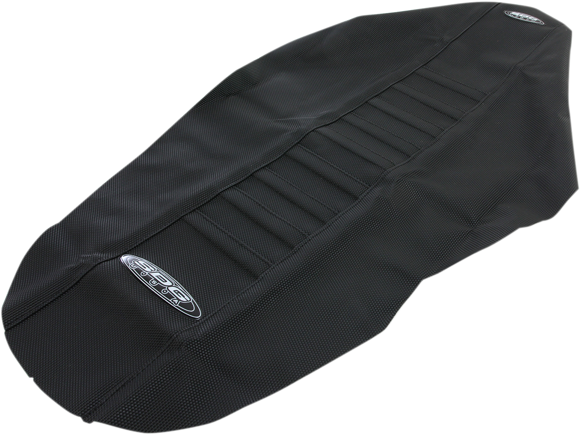 SDG Pleated Seat Cover - Black Top/Black Sides 96341