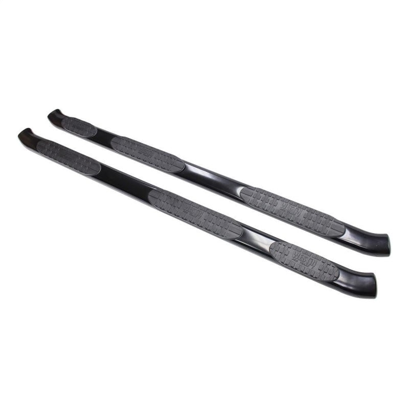 Westin 2009-2018 Ram/Dodge 1500 Quad Cab (6.5 ft Bed) PRO TRAXX 5 WTW Oval Nerf Step Bars - Black