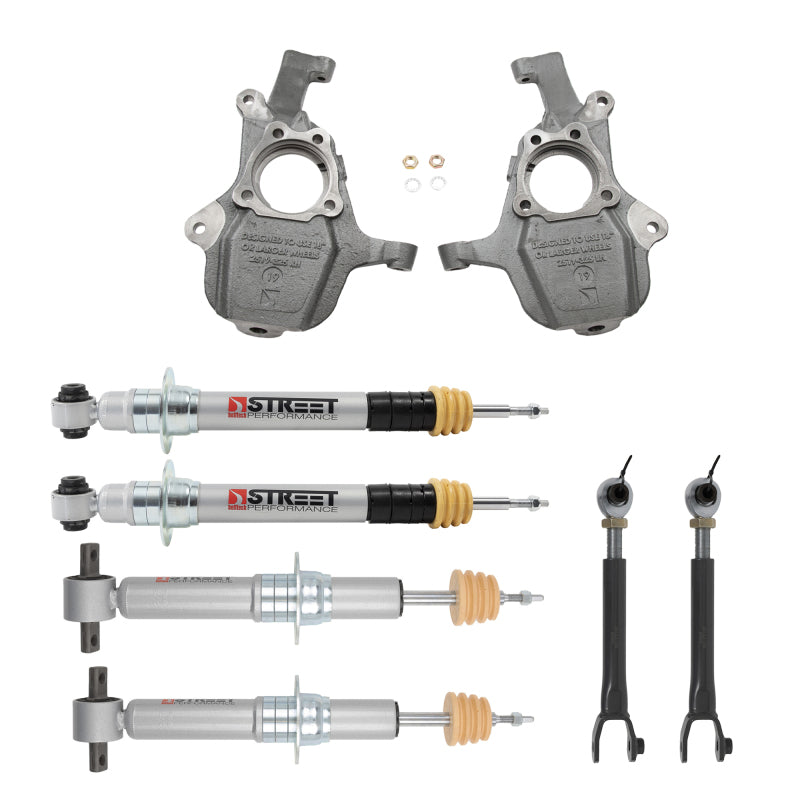 Belltech 2021+ Chevrolet Suburban 2WD/4WD Front & Rear Complete Kit w/ Street Performance Struts 1034SP