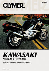 CLYMER Repair Manual Kaw Zx6 CM4682