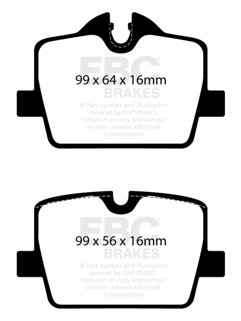 EBC 2019+ BMW Z4 G29 2.0T Bluestuff Rear Brake Pads DP52405NDX