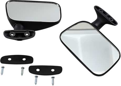 Parts Unlimited Rear View Mirrors - Pair Lm4160