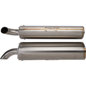 TRINITY RACING Stainless Steel Exhaust System 	RZR Pro/ Turbo 2020-2023   TR-4174D-SS