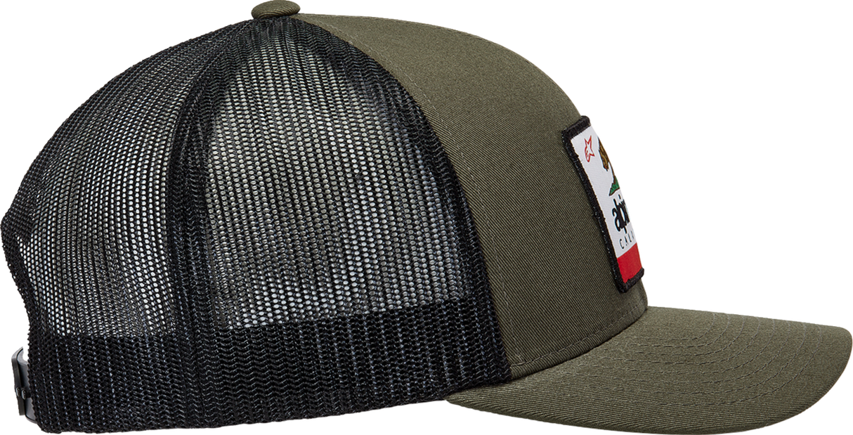 ALPINESTARS Cali 2.0 Hat - Military/Black - One Size 1212810506910OS