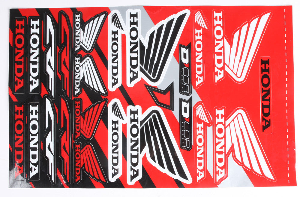 D-COR Honda Decal Sheet 40-10-101