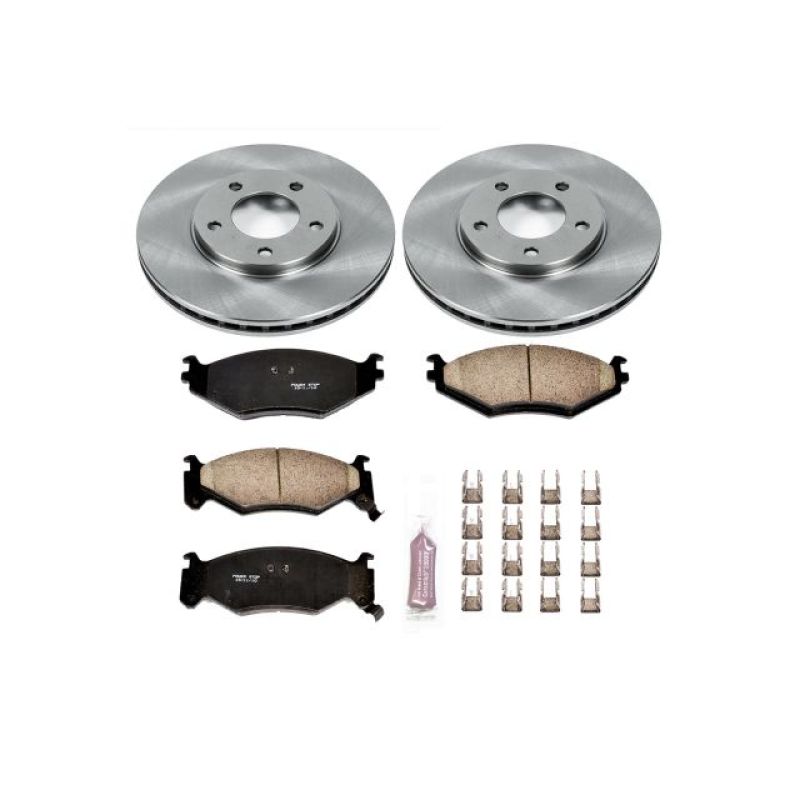 Power Stop 91-95 Chrysler Town & Country Front Autospecialty Brake Kit