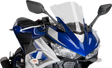 PUIG HI-TECH PARTS Race Windscreen - Clear - R3 7649W