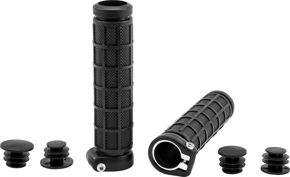 FIRE POWER Grip-Lock Grips Black/Black 1120731