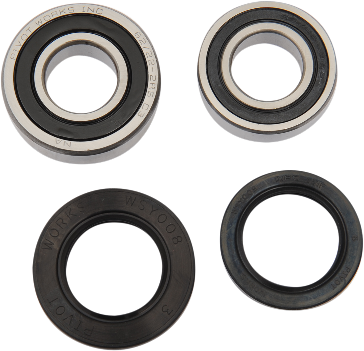 PIVOT WORKS Wheel Bearing Kit - Rear - Yamaha PWRWK-Y08-421