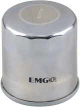 EMGO Micro-Tech Oil Filter - Chrome 10-82222