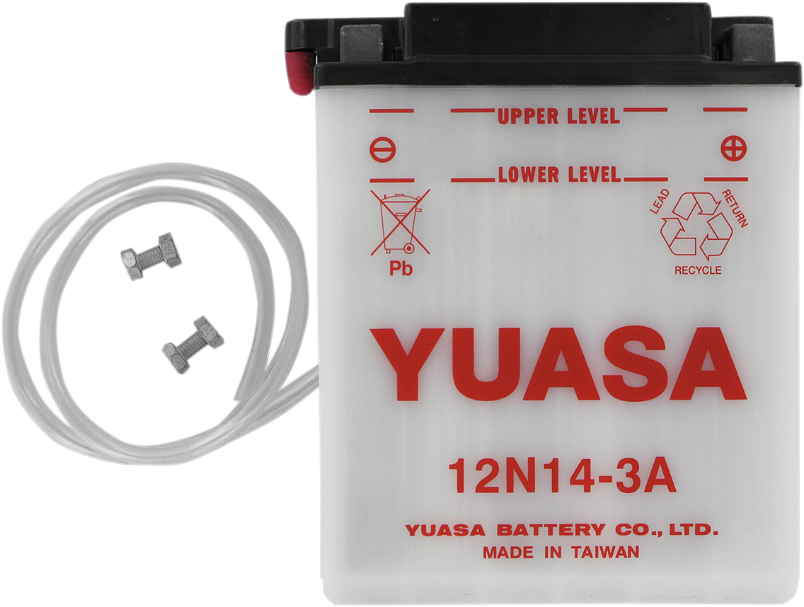 YUASA Battery - Y12N14-3A YUAM2241B