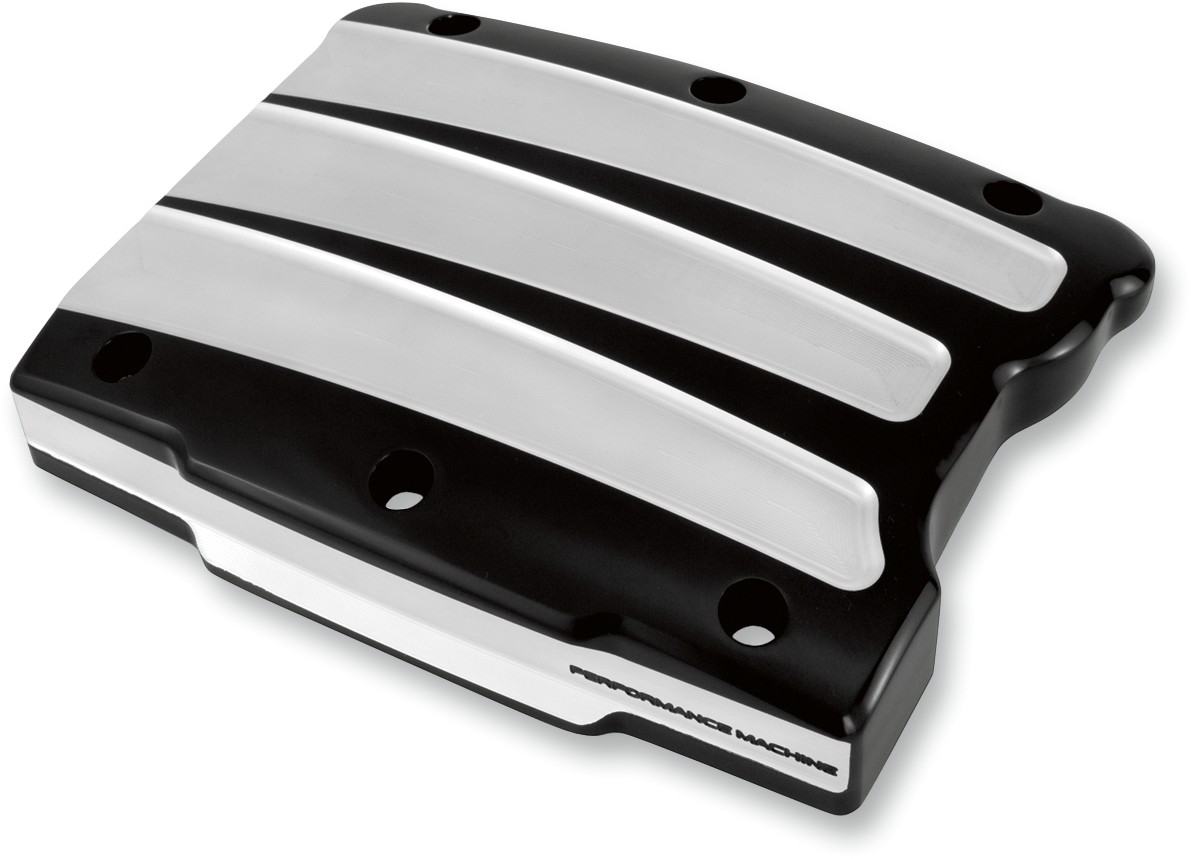 PERFORMANCE MACHINE (PM) Rocker Cover Box - Scalloped - Contrast Cut 0177-2021-BM