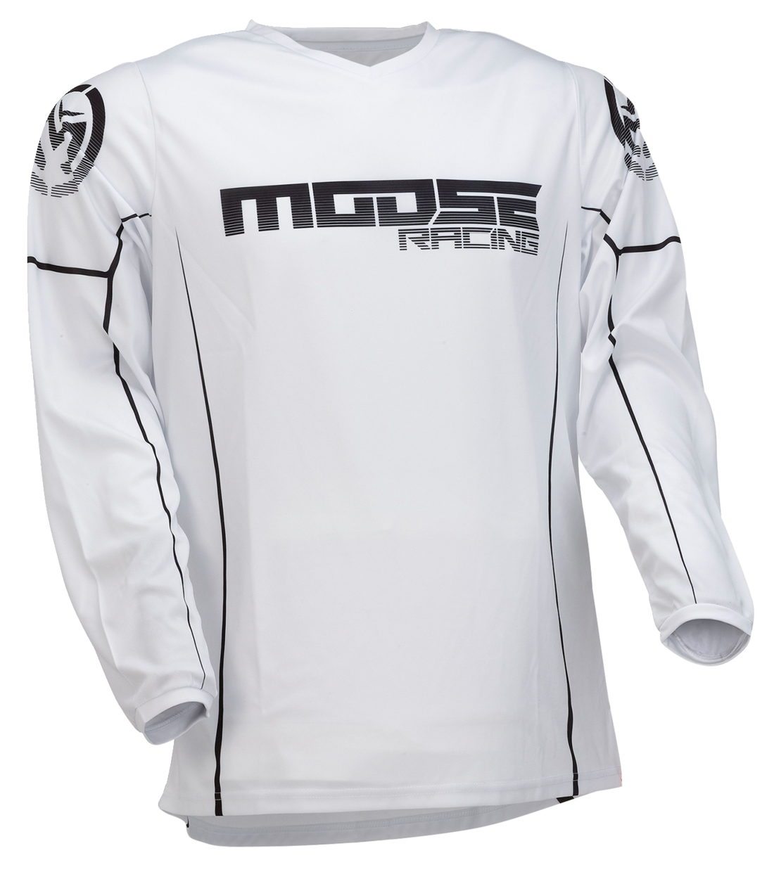 MOOSE RACING Qualifier® Jersey - Black/White - 4XL 2910-7194