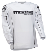 MOOSE RACING Qualifier® Jersey - Black/White - 4XL 2910-7194