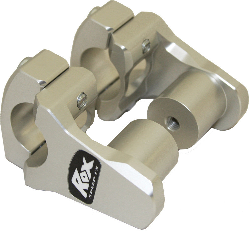 ROX Handlebar Pivoting Riser 1-3/4"X1-1/8"X1-1/8" Natural 3R-P2PPL