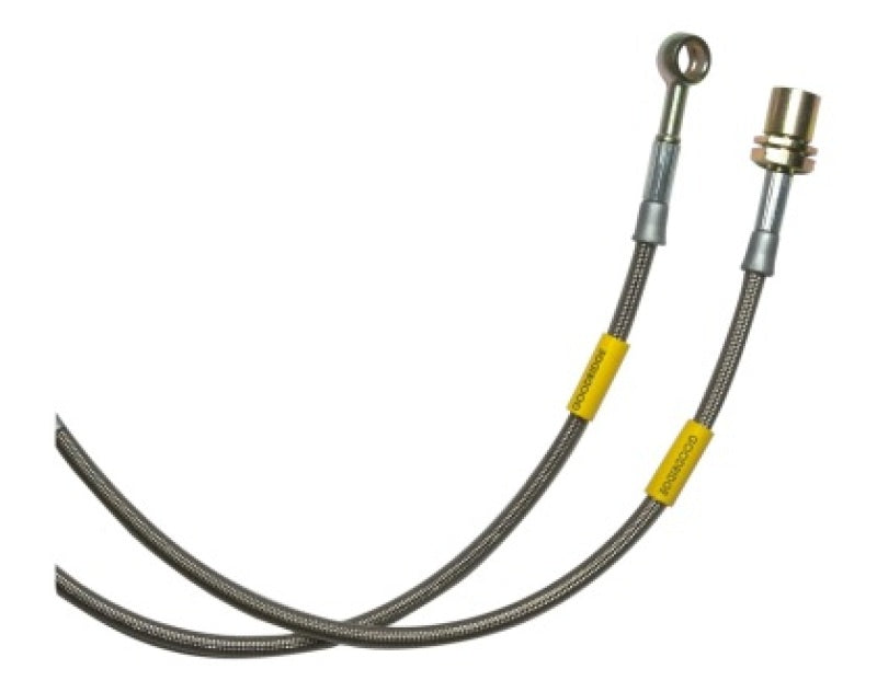 Goodridge 06-11 Honda Civic (Disc Brakes Only) Stainless Steel Rear Brake Lines 20024R