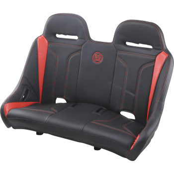 BS SAND Extreme Bench Seat - Black/Deep Orange Maverick X3  EXBEDODTC