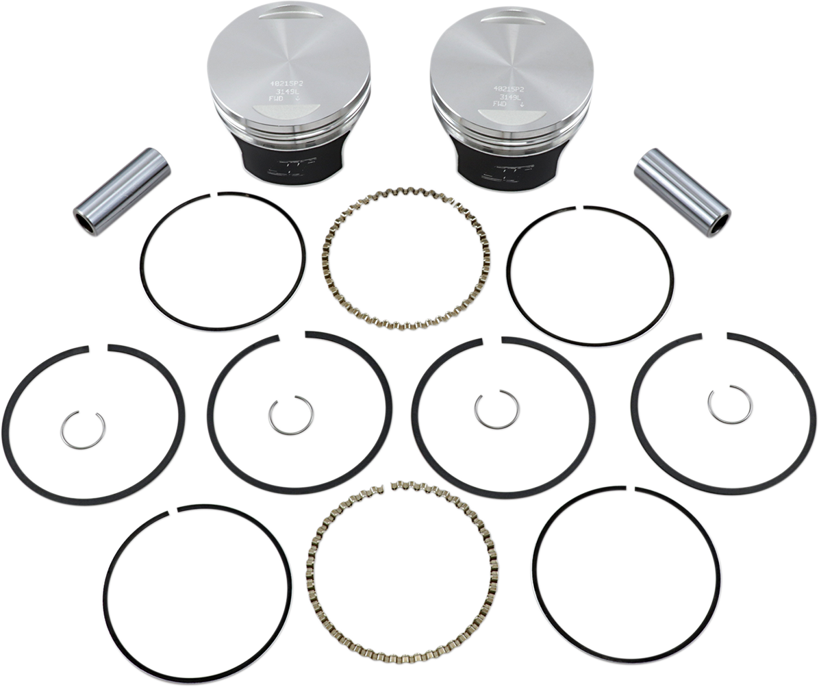 WISECO Piston Kit - Evolution Tracker Series K0215P2