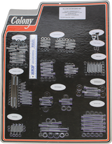 COLONY Bolt Kit - Engine - Chrome 1026-P