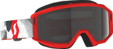 SCOTT Primal Sand Dust Goggle - Camo White/Red - Dark Gray 278600-7434053