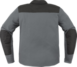 ICON Upstate Canvas CE Jacket - Gray - Large 2820-6243