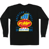 FMF America First Long-Sleeve T-Shirt - Black - XL HO25119901BLKXL