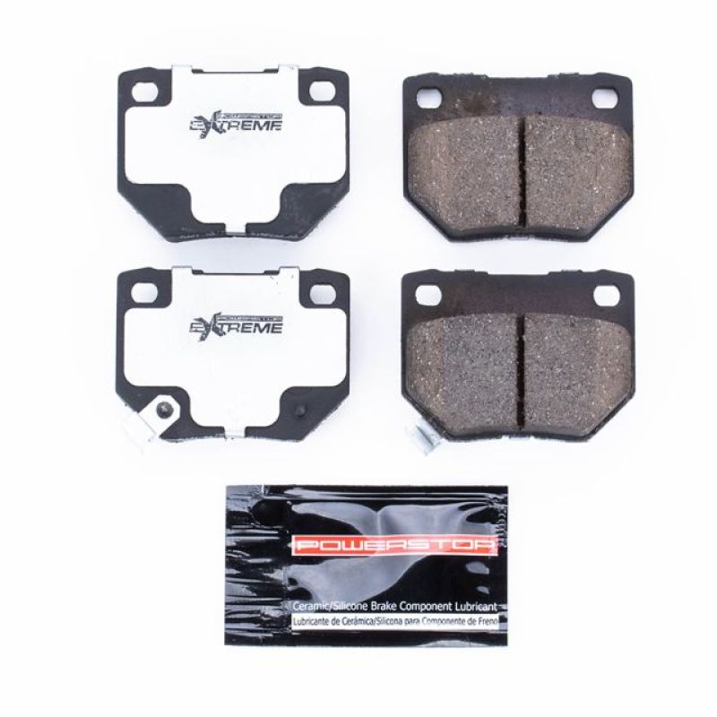 Power Stop 90-96 Nissan 300ZX Rear Z26 Extreme Street Brake Pads w/Hardware