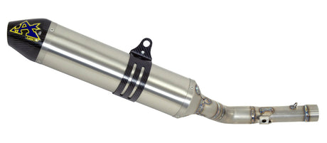 Arrow Honda Crf 250 '17 Homologated Aluminium Dark Thunder Silencer For Arrow Link Pipes  72528aon