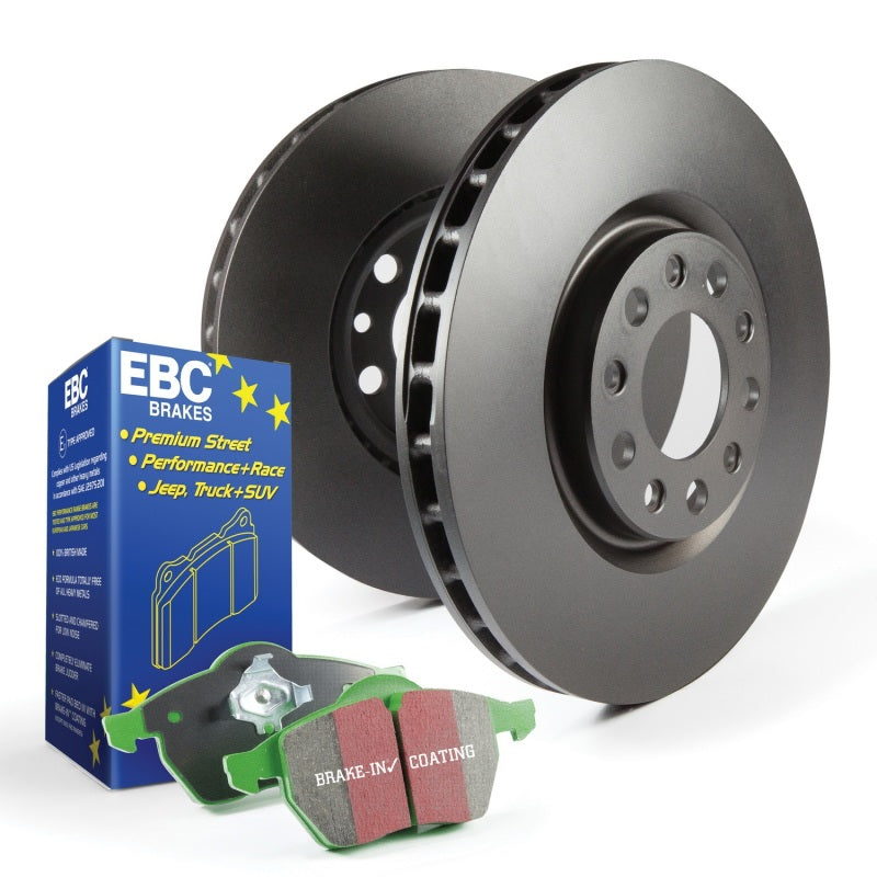 EBC S11 Kits Greenstuff Pads and RK Rotors S11KF1081