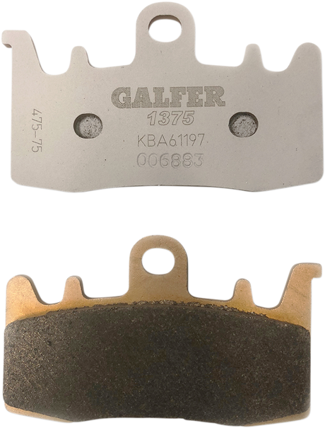 GALFER HH Sintered Ceramic Brake Pads NF ANY 17-20 SCOUT FD475G1375