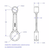 VINTCO Connecting Rod Kit KR2037