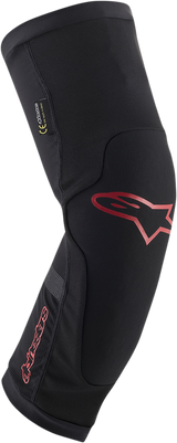 ALPINESTARS Paragon Plus Knee Guards - Black/Red - Small 1652419-13-SM