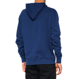 100% Icon Pullover Hoodie - Navy - Large 20029-00027