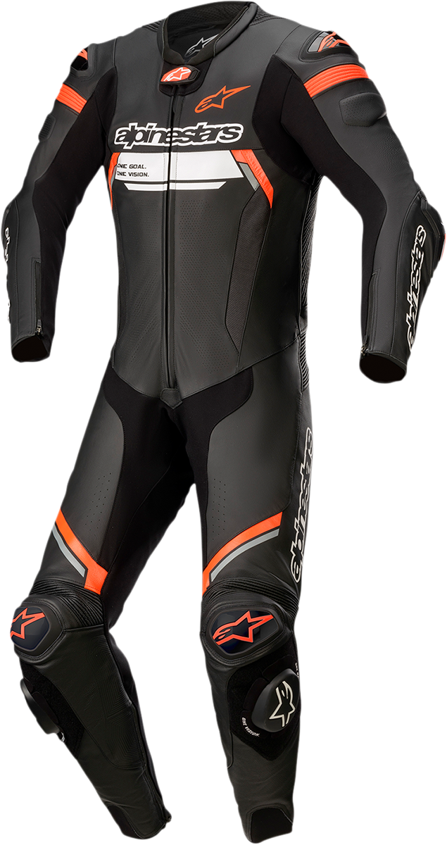 ALPINESTARS Missile Ignition v2 1-Piece Suit - Black/Red Fluorescent - US 50 / EU 60 3150222-1030-60