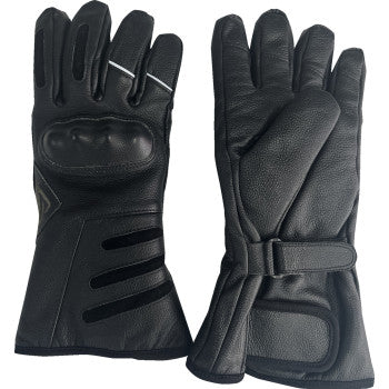 GEARS CANADA Knuckle Armor Heated Gloves - Large 100387-1-L