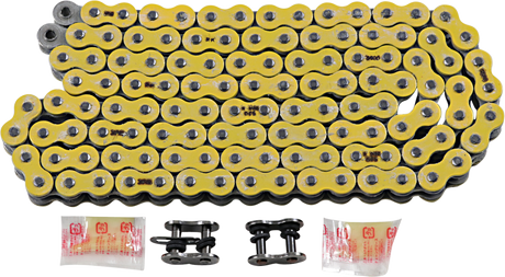 RK 520 - Max X Chain - 120 Links - Yellow 520MAXX-120-YY