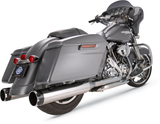 S&S CYCLE Mufflers - Chrome - Black Thruster NOW HAVE ALL BLK END CAPS 550-0664