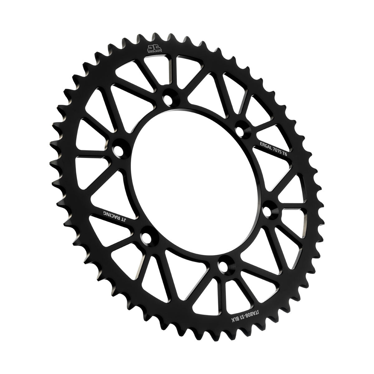 JTRear Racelite Sprocket Alum 51t-520 Blk Kaw/SuzJTA808.51BLK