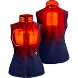 GERBING HEATED CLOTHING Women's 7V Torrid Softshell Heated Vest 2.0 - Navy - XS GERTVST7VWNXS