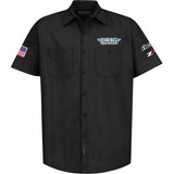 THROTTLE THREADS Drag Specialties House 25 Shirt - Black - 3XL DRG32ST24BK3R