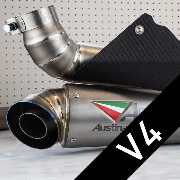 Austin Racing  2025 DUCATI V4 PANIGALE GP3 DE-CAT RACE EXHAUST SYSTEM  AR67