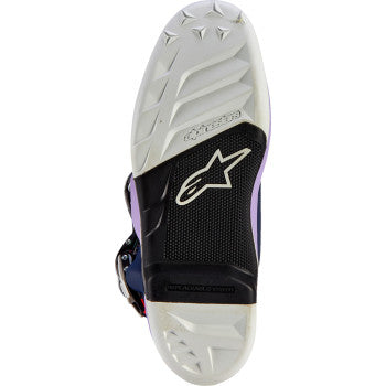 ALPINESTARS Limited Edition Imperial Tech 7 Boots - Purple/Blue/Black - US 10 2012014-387-10