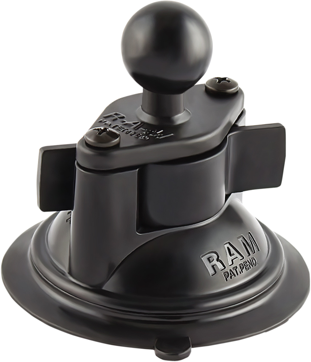 RAM MOUNTS 1" Ball Mount Suction Cup Base RAM-B-224-1U