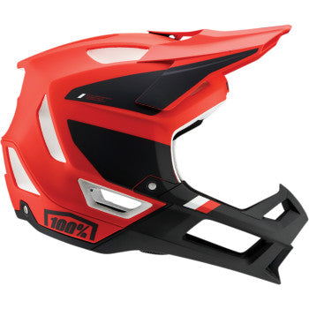 100% Trajecta Helmet - Fidlock - Cargo - Fluo Red - XL 80003-00012