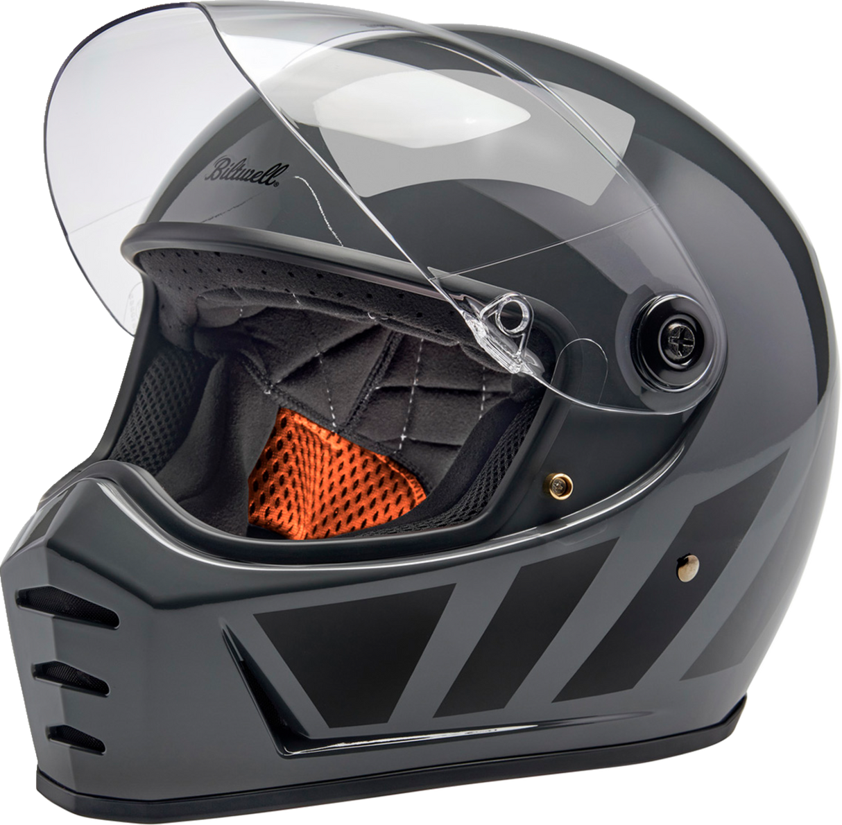 BILTWELL Lane Splitter Helmet - Storm Gray Inertia - Medium 1004-569-503