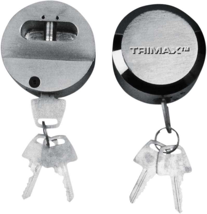 TRIMAX Hockey Puck Padlock THPXL 4010-0025