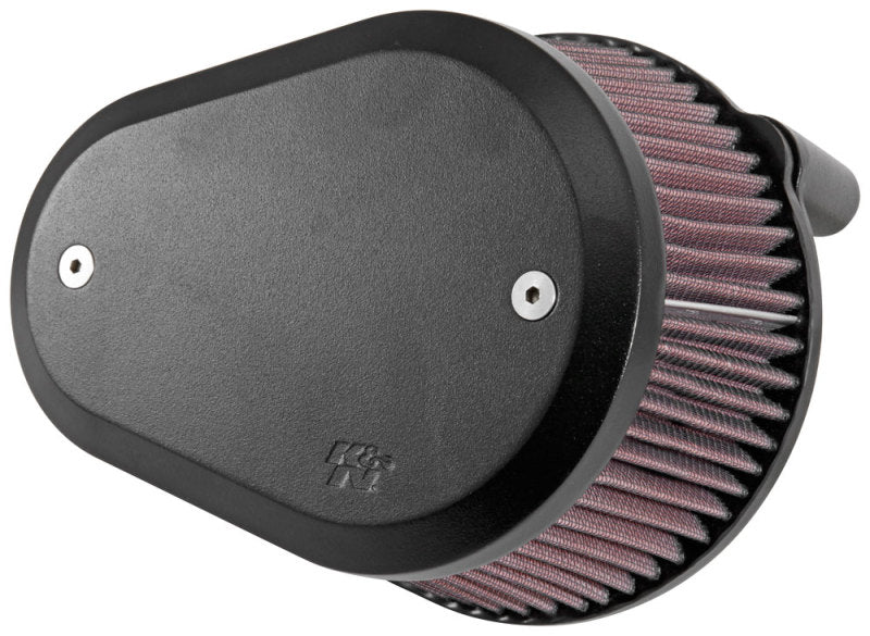 K&N 10-16 Harley Davidson Dyna Wide Glide Street Metal Custom Air Filter RK-3932XB